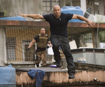 Une scène du film Fast Five