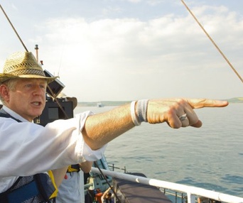 Scène du film Pirate Radio