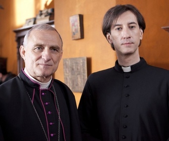 Une scène du film Bonté divine