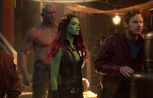 Une scène du film Guardians of the Galaxy