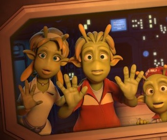 Scène du film Planet 51