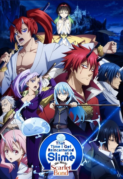 Affiche du film That Time I Got Reincarnated as a Slime The Movie: Scarlet Bond