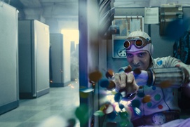 Une scène du film The Suicide Squad Une scène du film The Suicide Squad