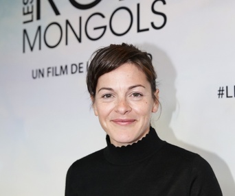 Sur le tapis rouge du film Les rois mongols