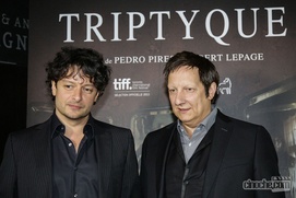Sur le tapis rouge de Triptyque dans le cadre du FNC 2013