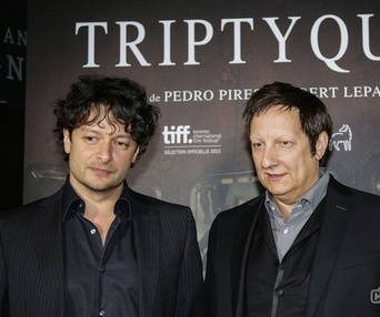 Sur le tapis rouge de Triptyque dans le cadre du FNC 2013