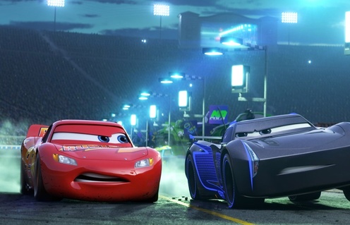 Une scène du film Cars 3