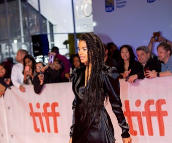 Sur le tapis rouge du film Joker au TIFF 2019