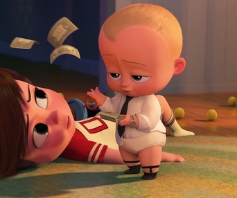 Une scène du film The Boss Baby