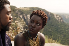 Une scène du film Black Panther Une scène du film Black Panther