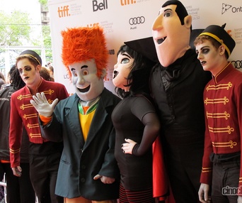 TIFF 2012 - Sur le tapis rouge de Hotel Transylvania
