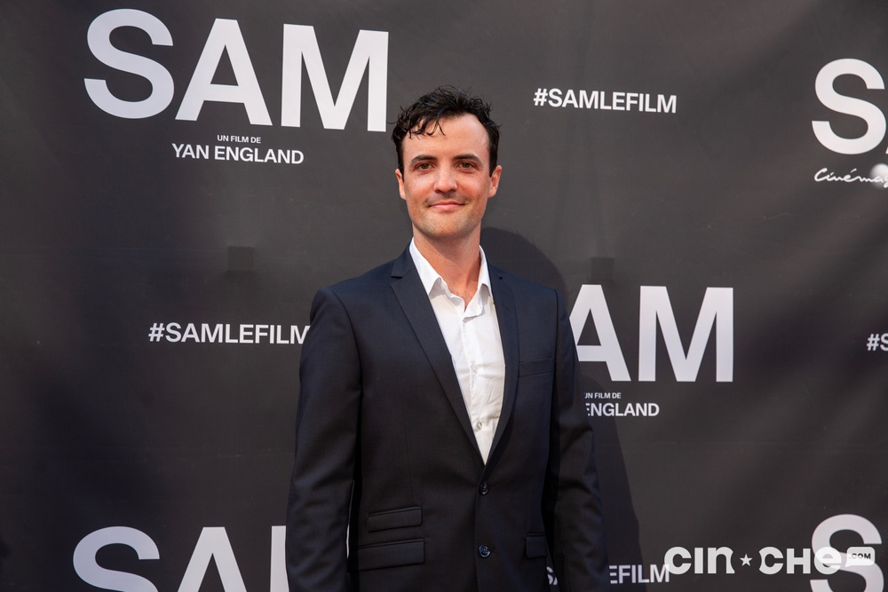 Sur le tapis rouge du film Sam