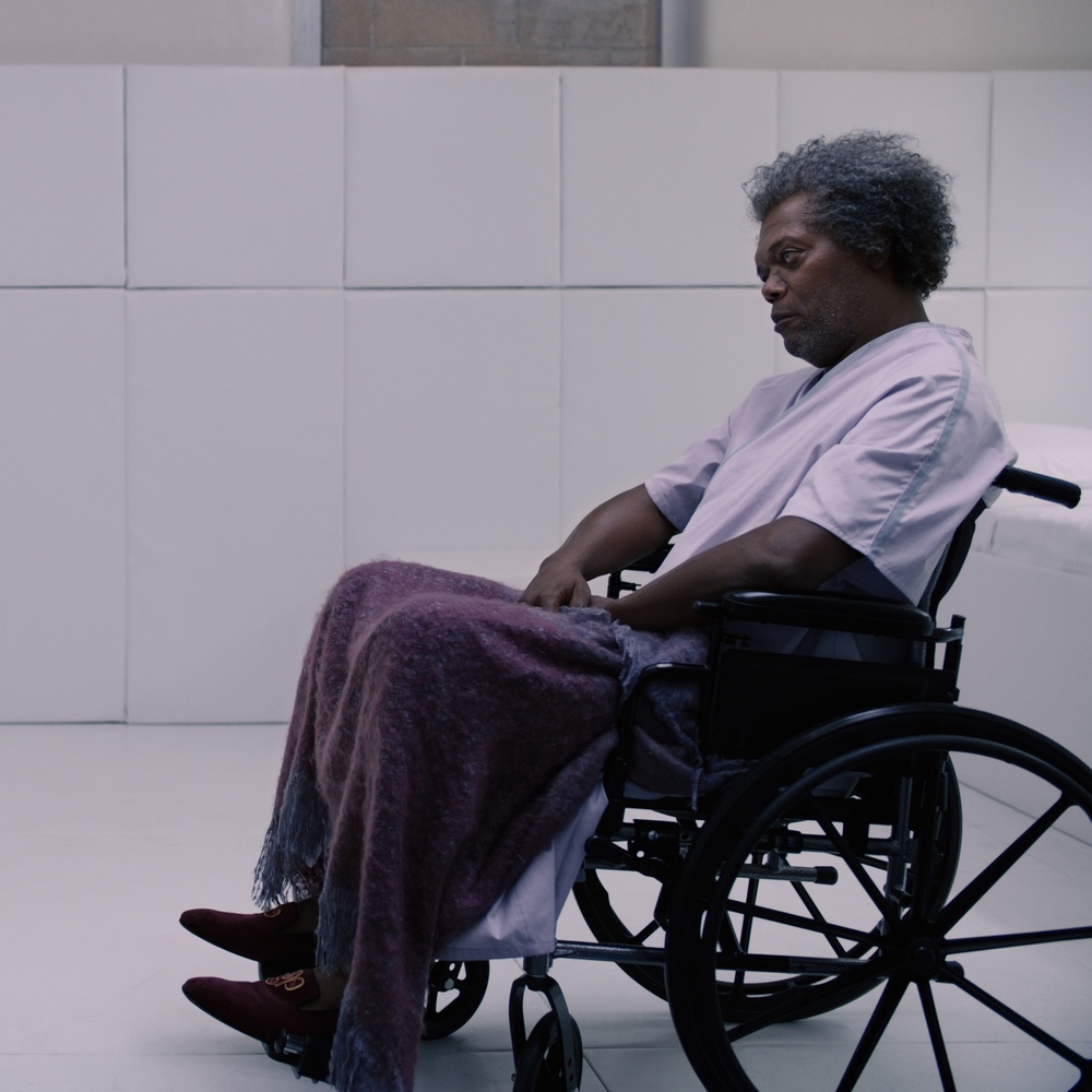 Une scène du film Glass