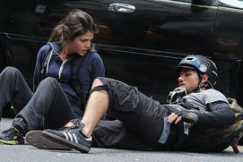 Une scène du film Tracers