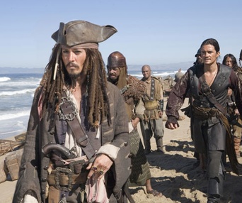 Scène du film Pirates des Caraïbes : Jusqu'au bout du monde