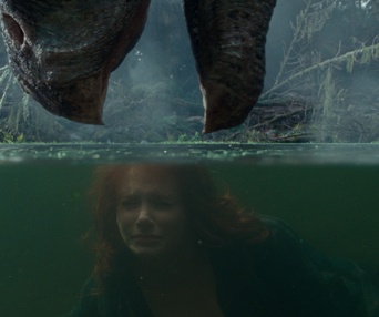 Une scène du film Jurassic World: Dominion