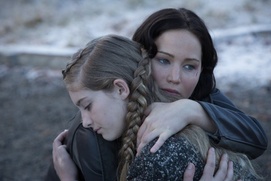 Une scène dans The Hunger Games: Catching Fire