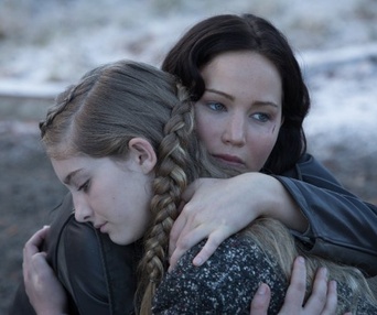 Une scène dans The Hunger Games: Catching Fire