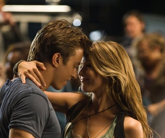 Une scène du film Footloose