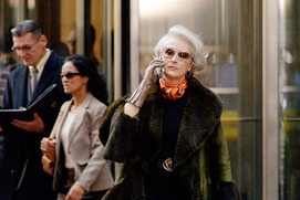 Scène du film Le diable s'habille en Prada