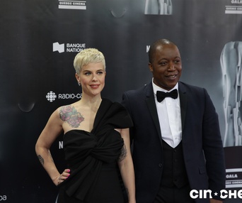Sur le tapis rouge du Gala Québec Cinéma 2019