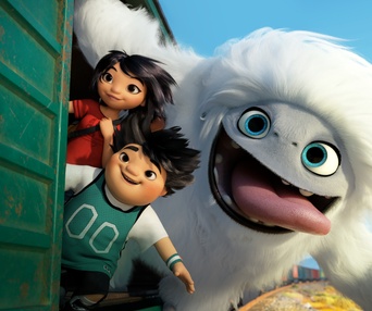 Une scène du film Abominable