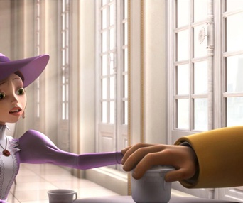 Une scène du film Un monstre à Paris