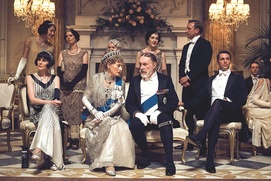 Une scène du film Downton Abbey