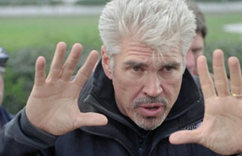 Gary Ross sur le plateau de Seabiscuit