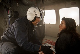 Une scène du film San Andreas