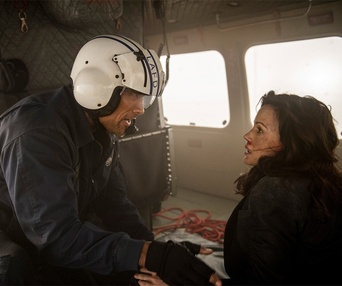 Une scène du film San Andreas
