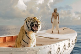 Une scène du film Life of Pi Une scène du film Life of Pi