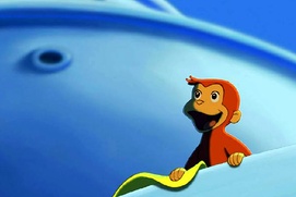 Scène du film George le petit curieux