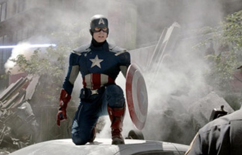 Une scène du film The Avengers