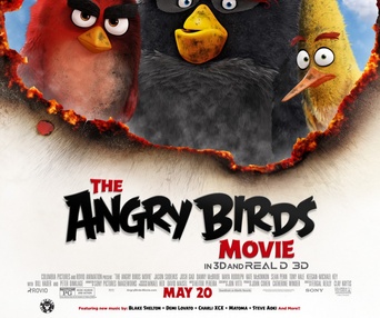 Affiche du film The Angry Birds Movie