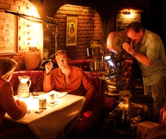 Une scène du film Once Upon a Time in Hollywood