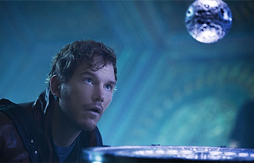 Une scène du film Guardians of the Galaxy