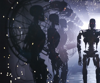 Scène du film Terminator Salvation