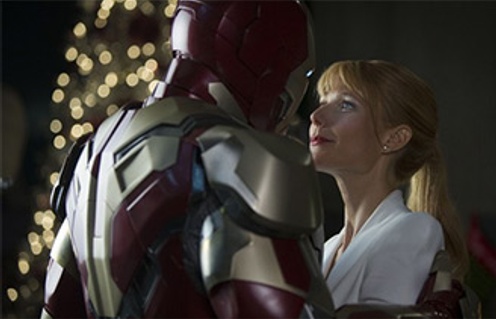 Une scène du film Iron Man 3