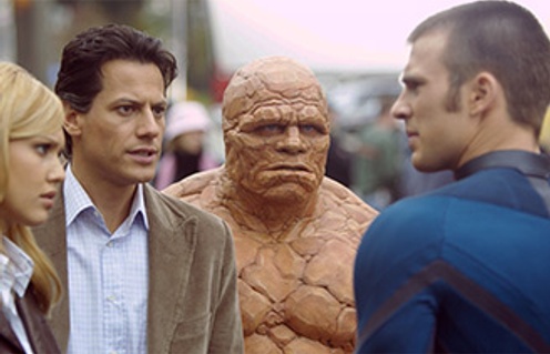 Une scène du film Fantastic Four