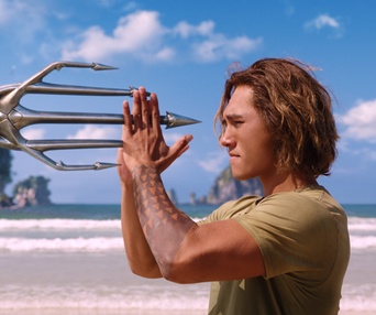 Une scène du film Aquaman