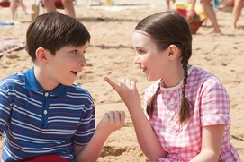 Une scène du film Les vacances du petit Nicolas