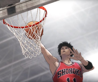 Une scène du film The First Slam Dunk