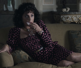 Une scène du film House of Gucci