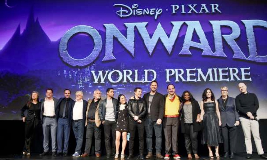 Onward : un tapis rouge flamboyant pour la première mondiale
