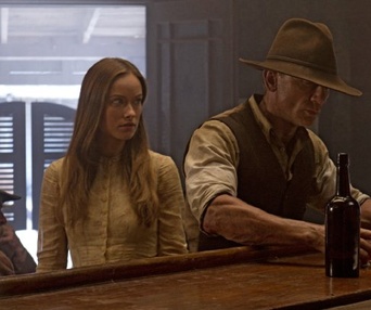 Une scène du film Cowboys & Aliens