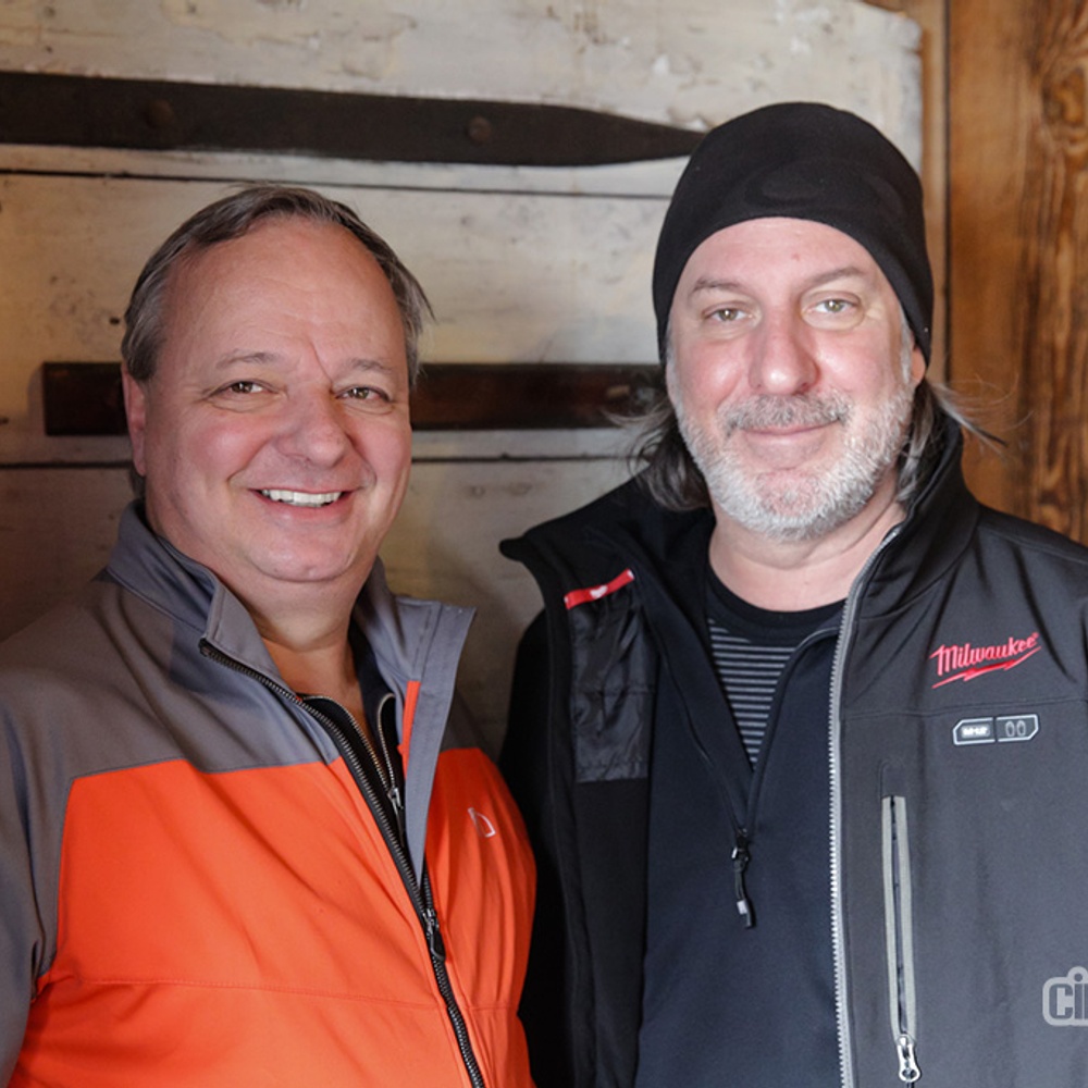 Sur le plateau du film Chasse-Galerie