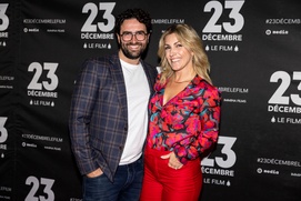 Tapis rouge du film 23 décembre - Première à Montréal le 21 novembre 2022