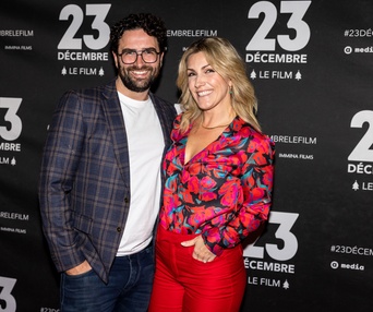 Tapis rouge du film 23 décembre - Première à Montréal le 21 novembre 2022