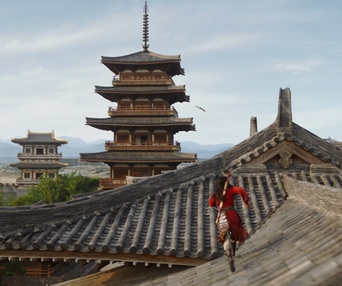 Une scène du film Mulan